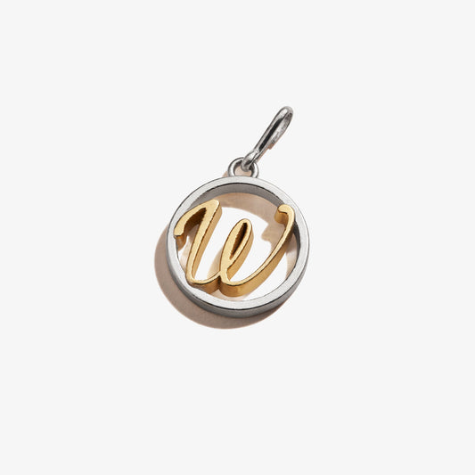Initial W Charm, Two-Tone