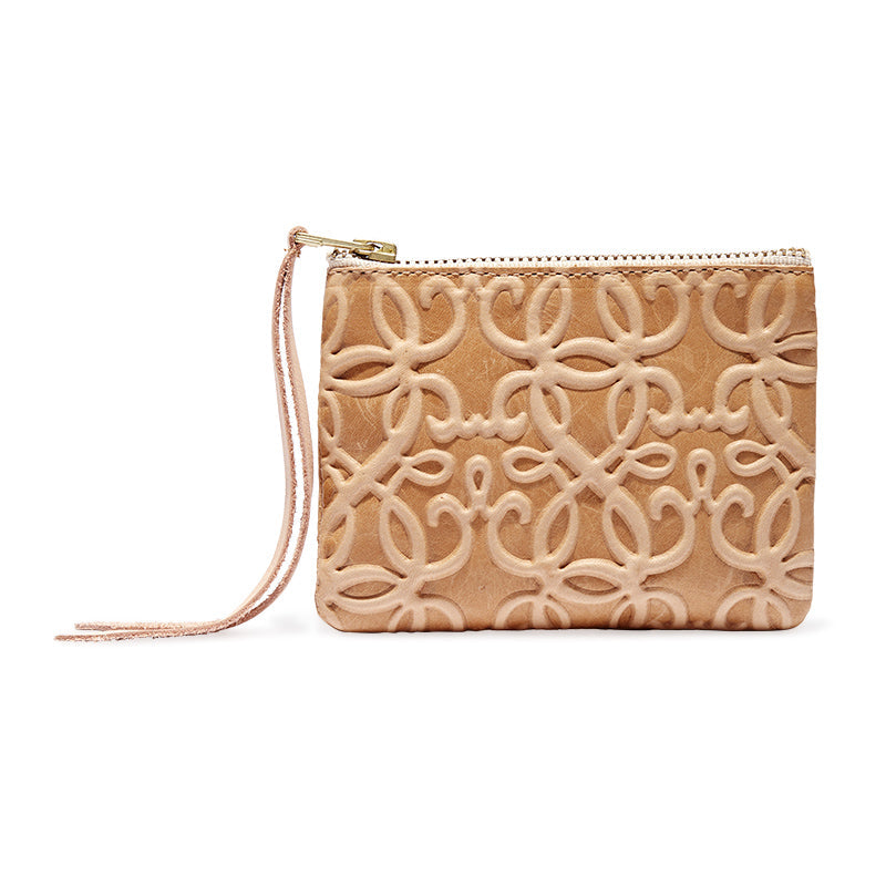 Gabriel Leather Pouchette, Blush