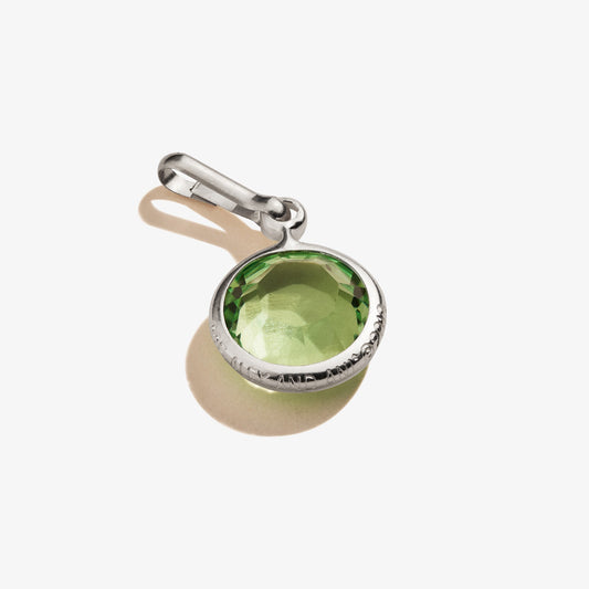 Peridot Birthstone Charm, August
