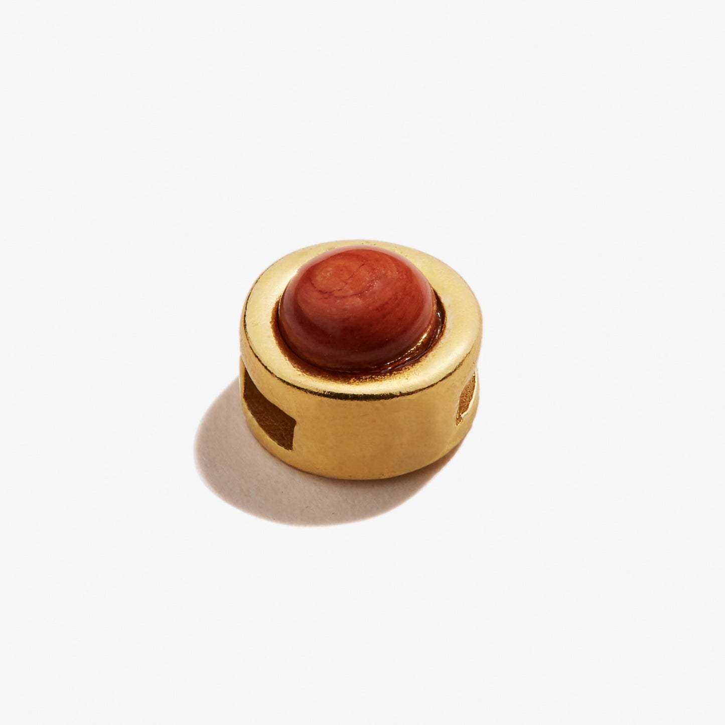 Red Jasper Gemstone Slider Charm