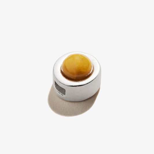 Yellow Jasper Gemstone Slider Charm
