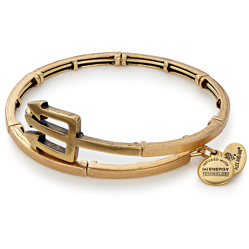 Trident Metal Wrap Bracelet