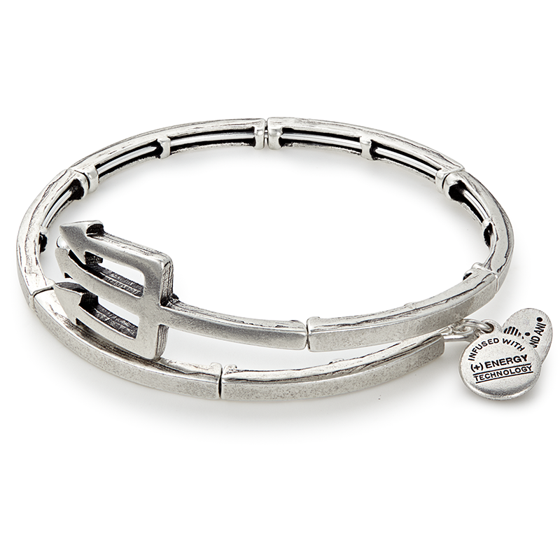 Trident Metal Wrap Bracelet