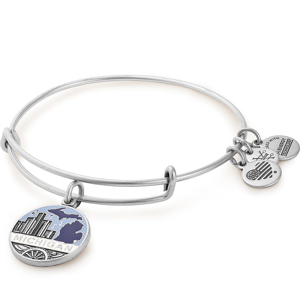 Detroit + Great Lakes Duo Charm Bangle