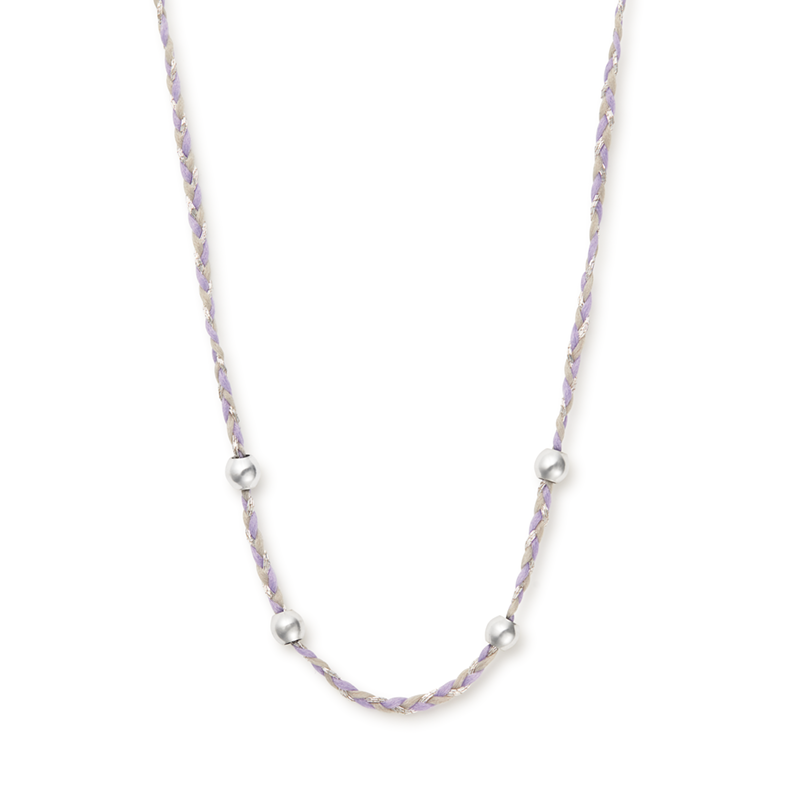 Periwinkle Precious Threads Necklace