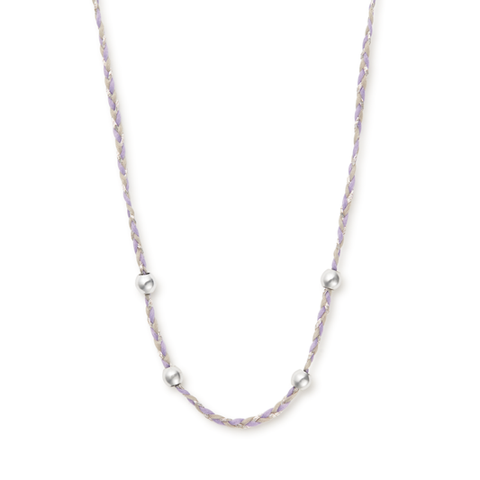 Periwinkle Precious Threads Necklace