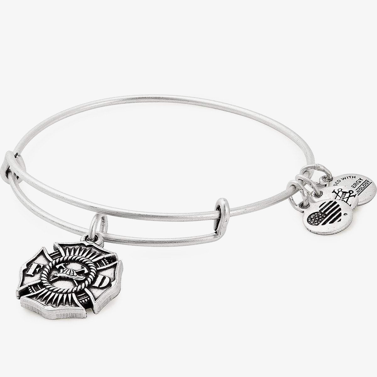 Firefighter Charm Bangle