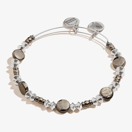 Echo Mixed Metal Beaded Bangle