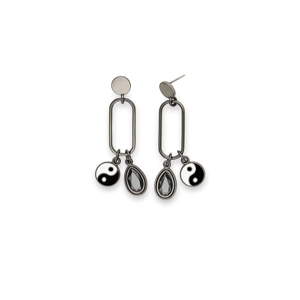 Balance Charm Drop Earrings