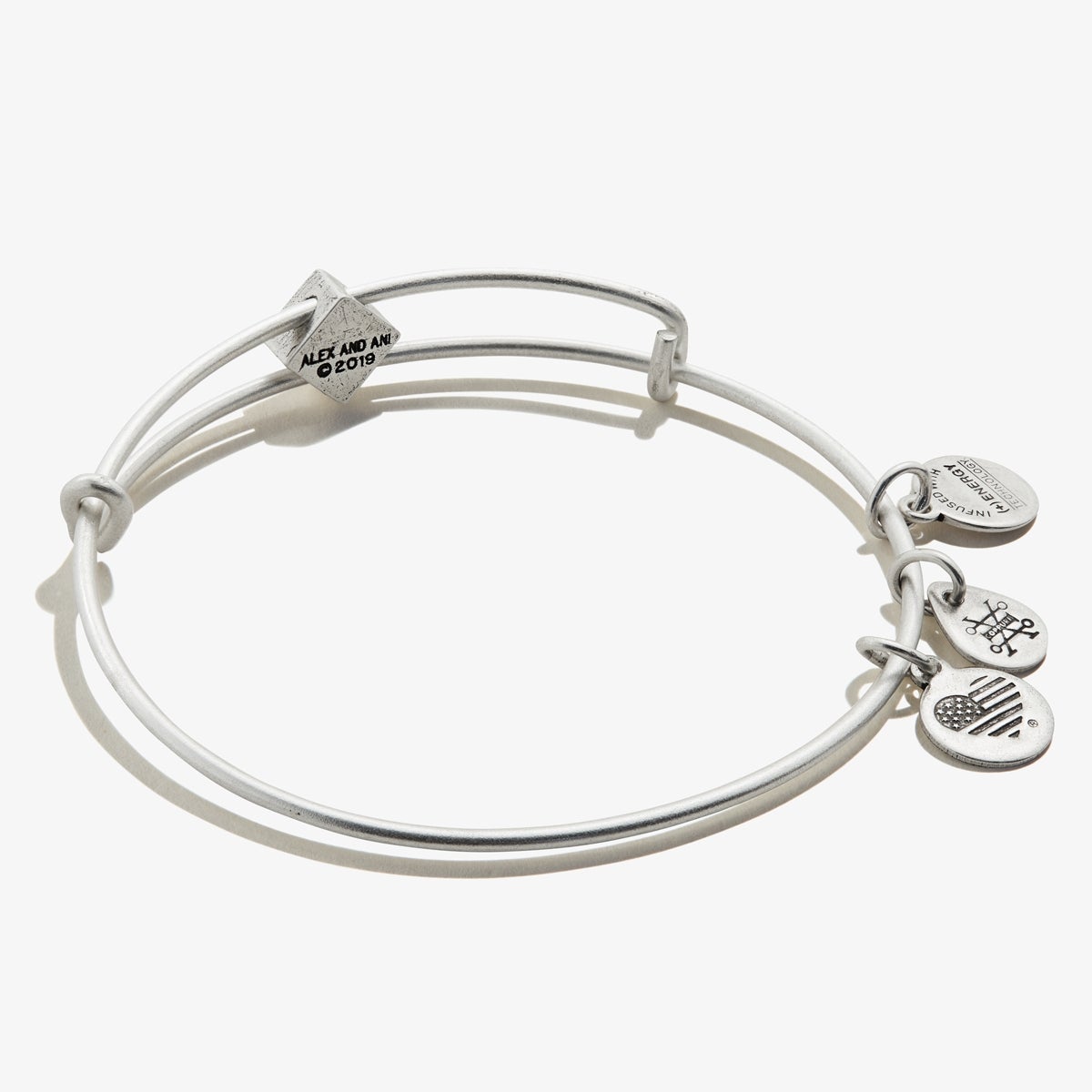 Compass Symbol Bead Bangle