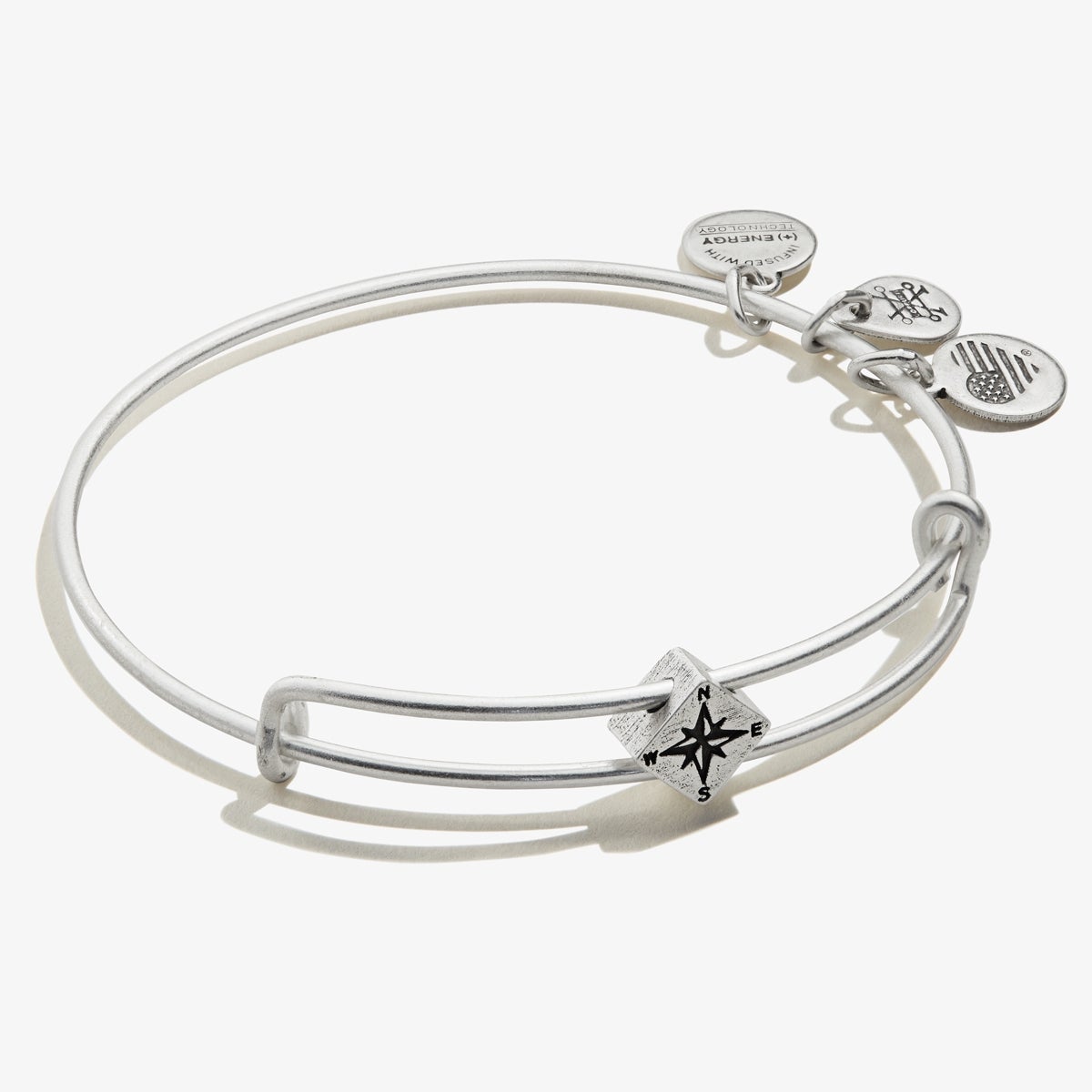 Compass Symbol Bead Bangle