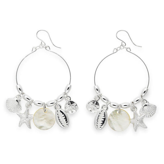 Beachcomber Hoop Earrings