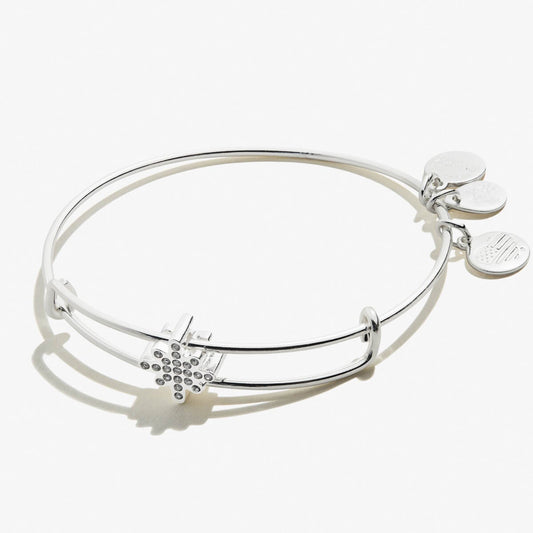 Pavé Star Bead Bangle