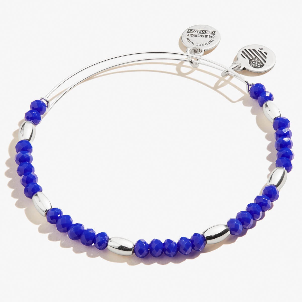 Royal Blue Balance Beaded Bangle