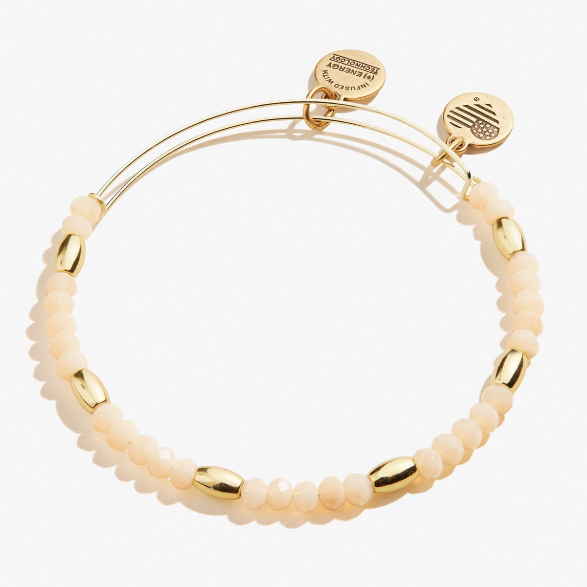 Caramel Balance Beaded Bangle
