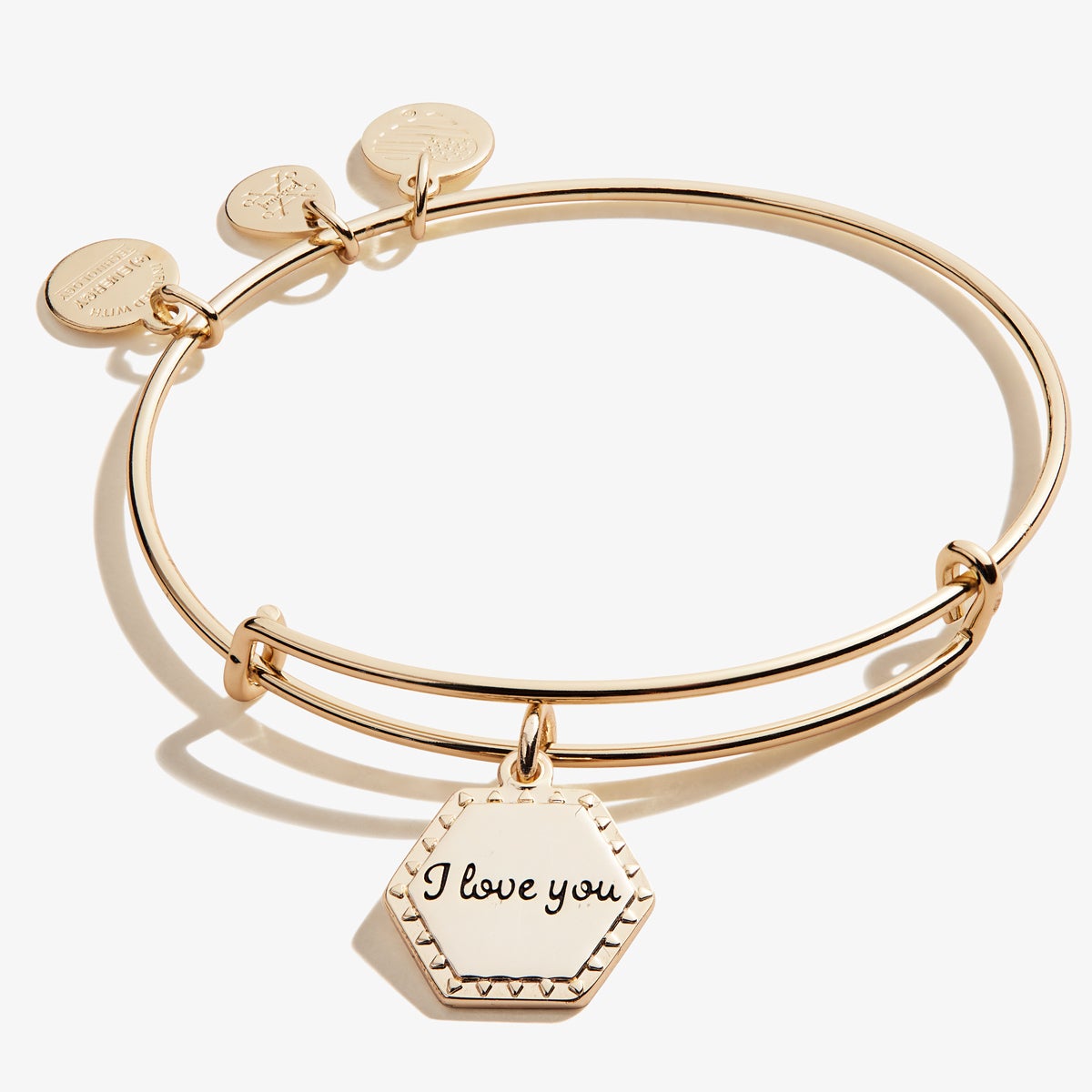 'I Love You Charm' Bangle