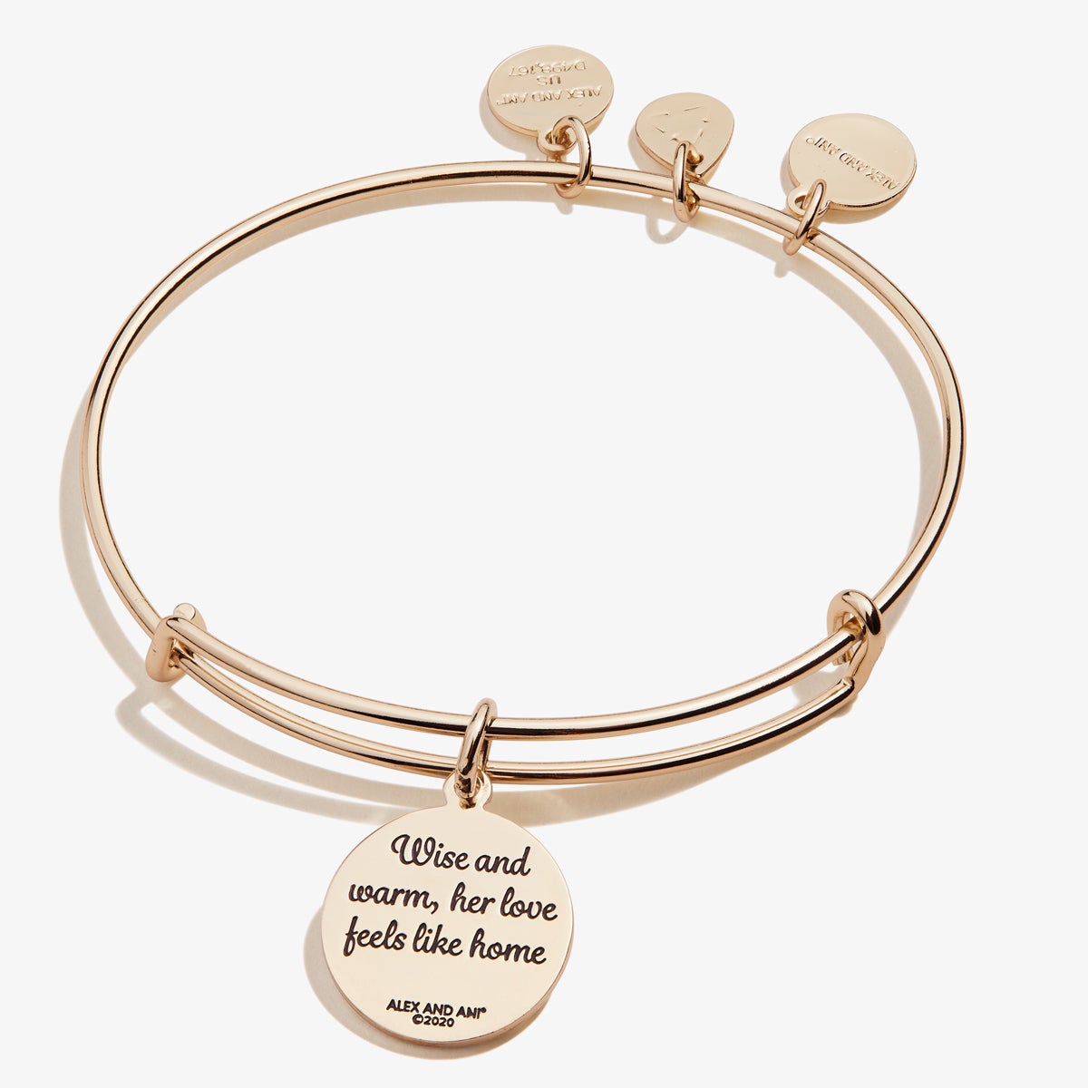 Grandma, 'Wise + Warm' Charm Bangle