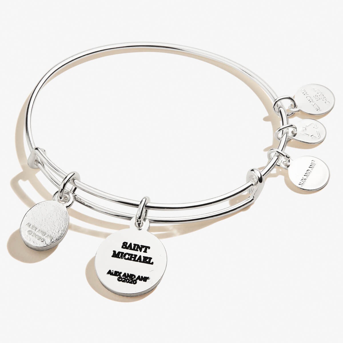 Archangel Michael Duo Charm Bangle