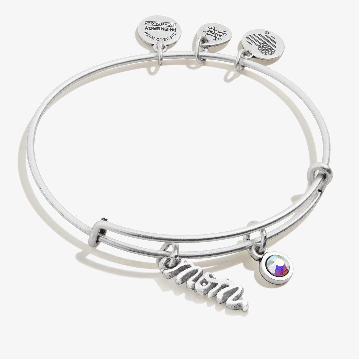 'Mom' Duo Charm Bangle
