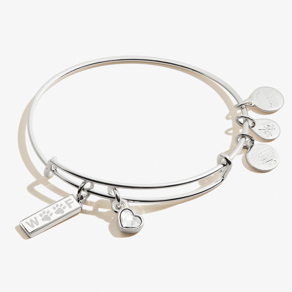 'Woof' Duo Charm Bangle