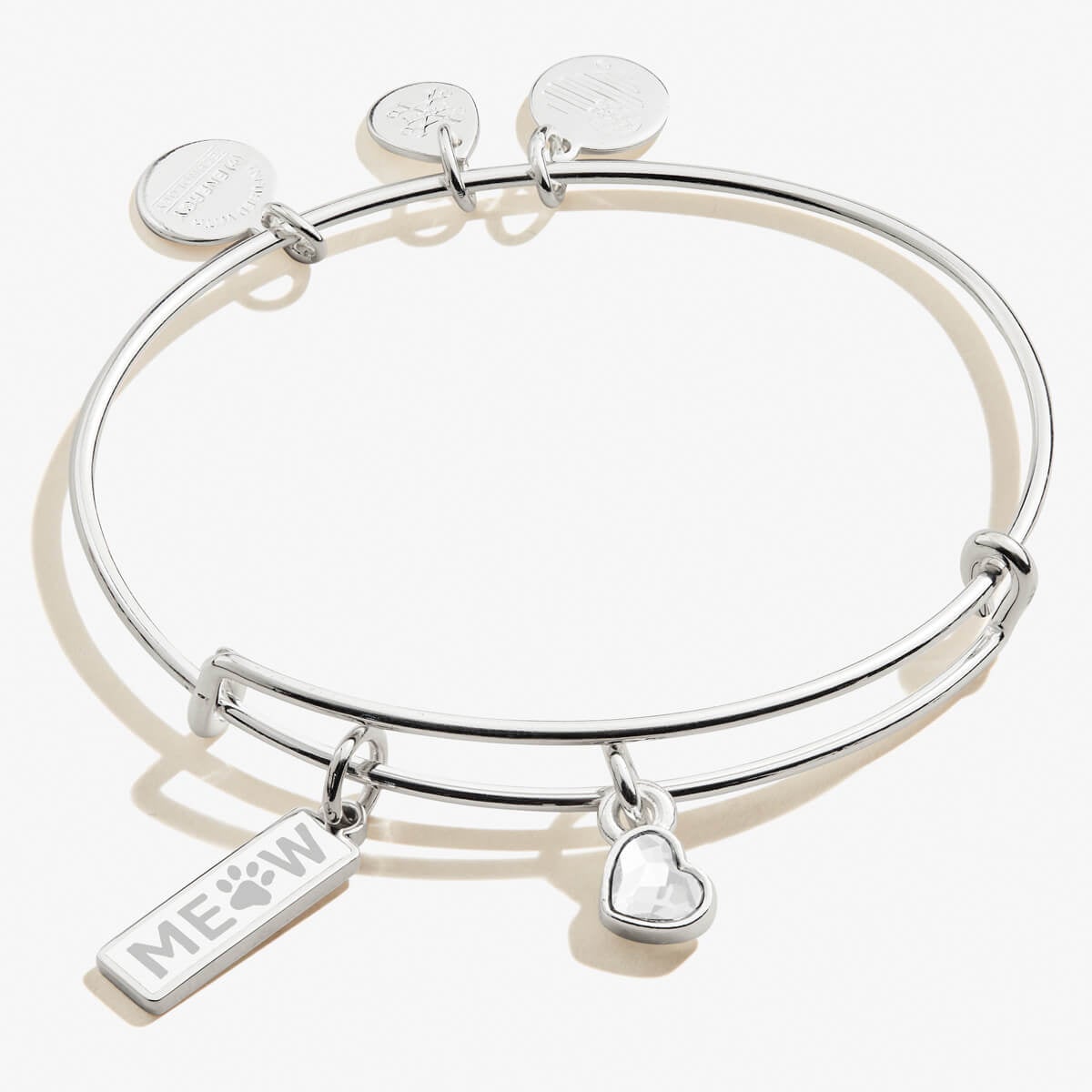 'Meow' Duo Charm Bangle