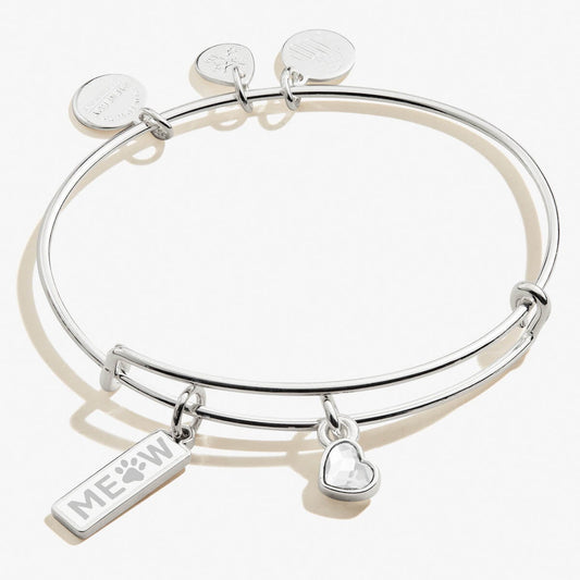 'Meow' Duo Charm Bangle