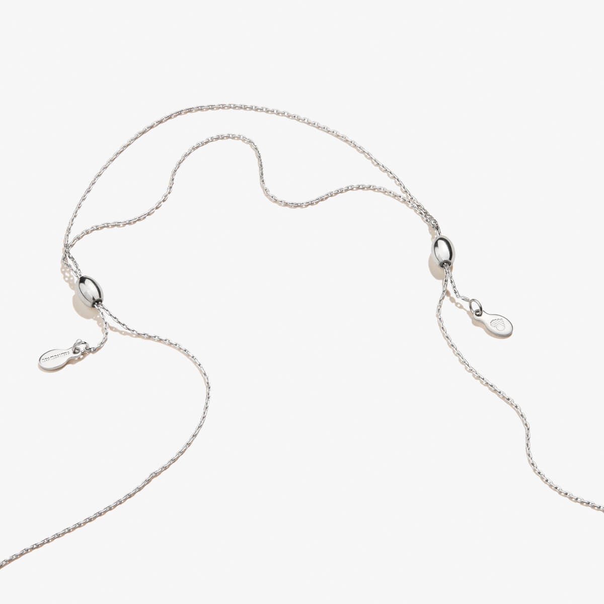 Butterfly Mantra Duo Charm Necklace