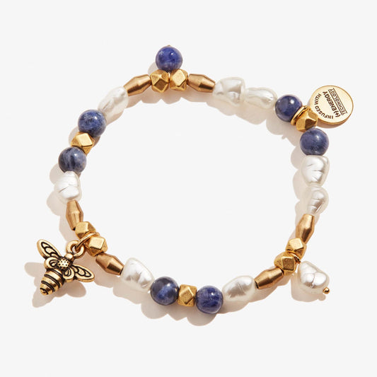 Honey Bee Beaded Stretch Bracelet