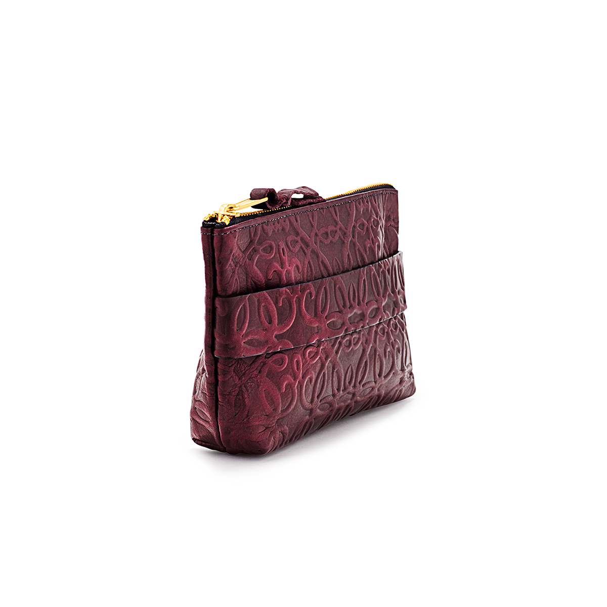 Strap Pouch, Burgundy