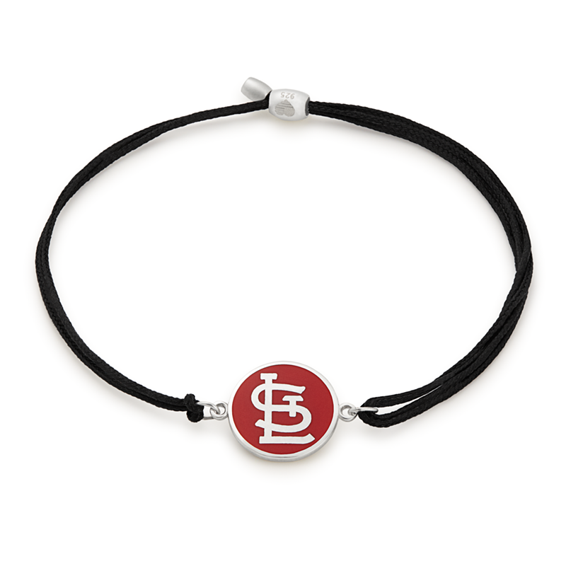 St. Louis Cardinals MLB Charm Pull Cord Bracelet