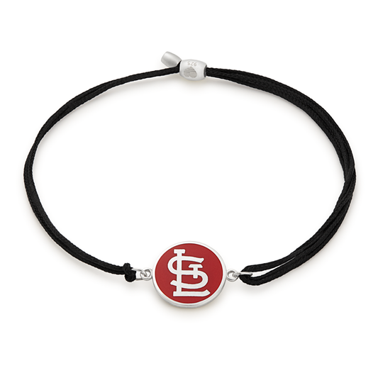 St. Louis Cardinals MLB Charm Pull Cord Bracelet