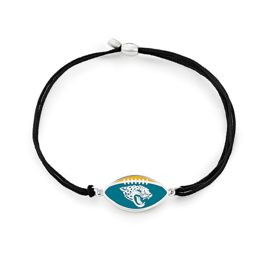 Jacksonville Jaguars NFL Charm Pull Cord Bracelet