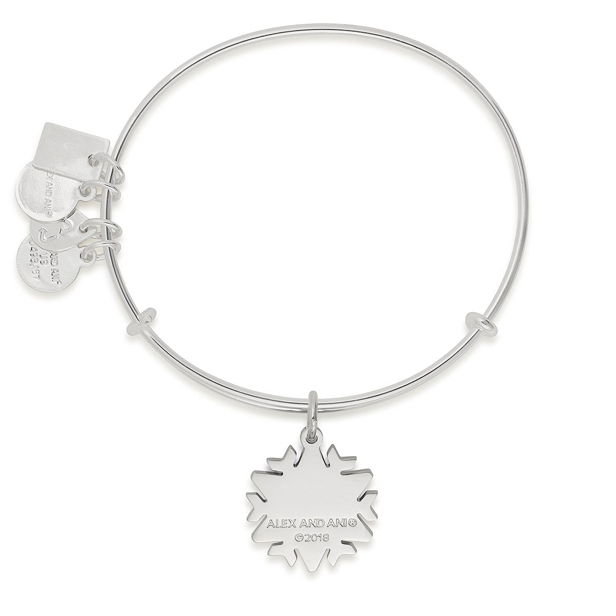 Team USA Snowflake Charm Bangle
