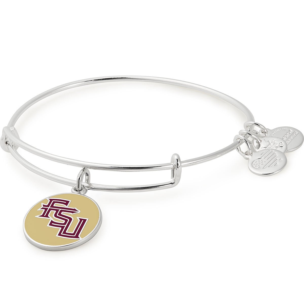 Florida State University Logo Charm Bangle