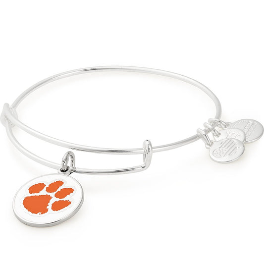 Clemson University Logo Charm Bangle