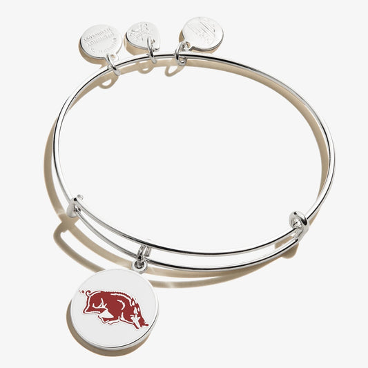 University of Arkansas Logo Charm Bangle