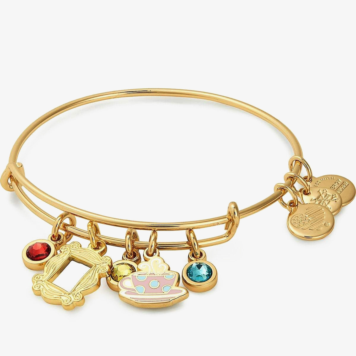 Friends Frame + Coffee Mug Charm Bangle