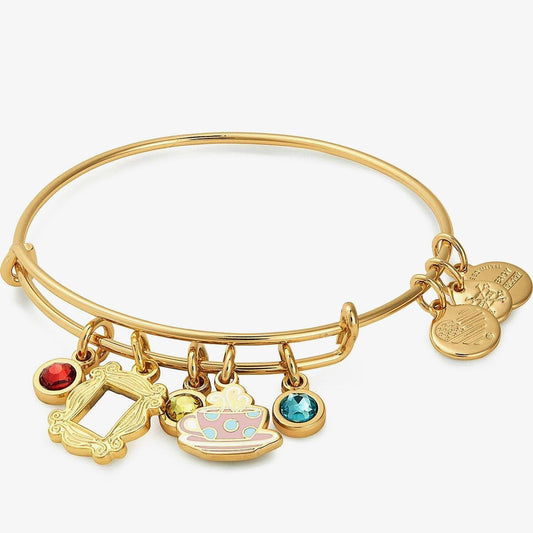Friends Frame + Coffee Mug Charm Bangle