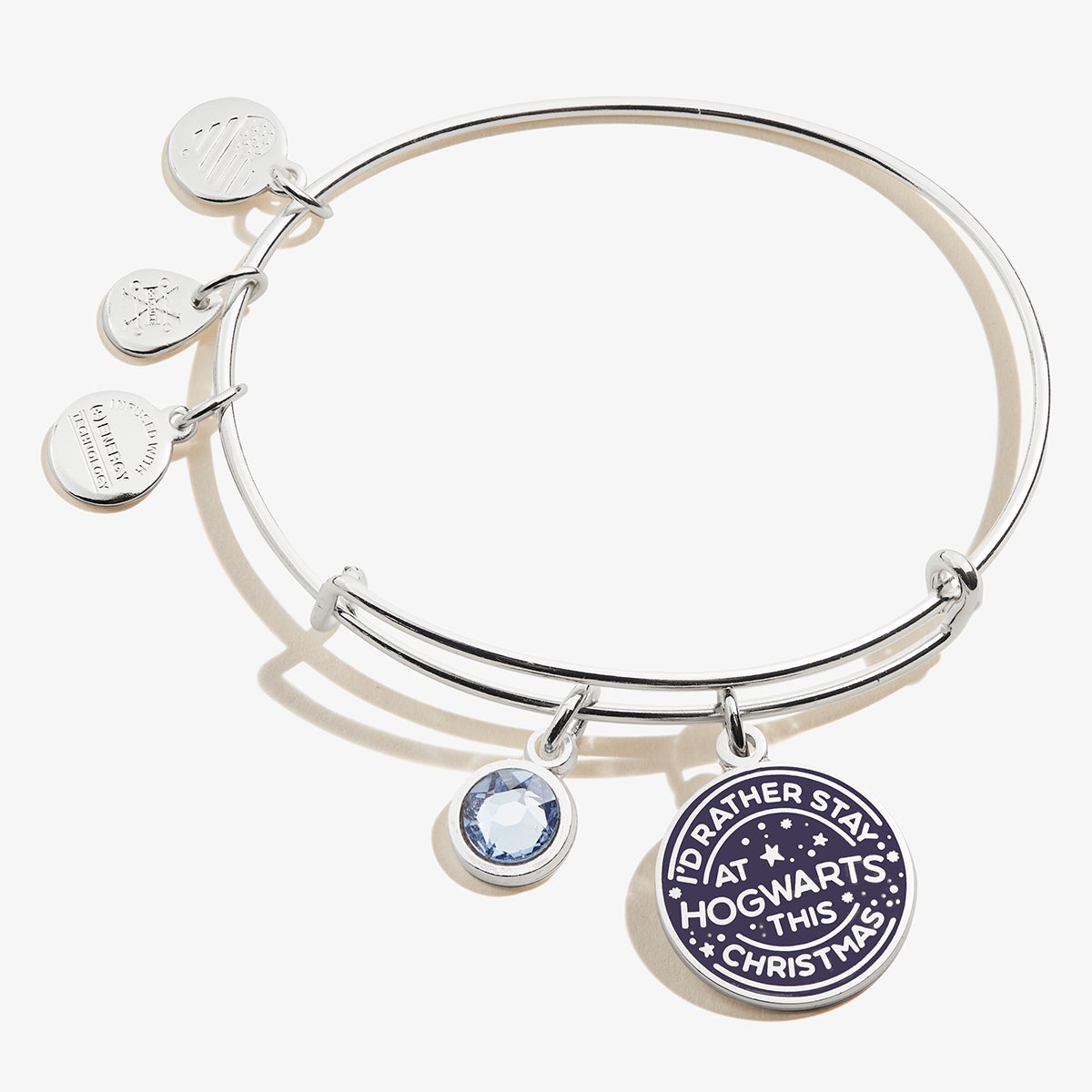 Harry Potterâ„?'I'd Rather Stay at Hogwarts' Duo Charm Bangle