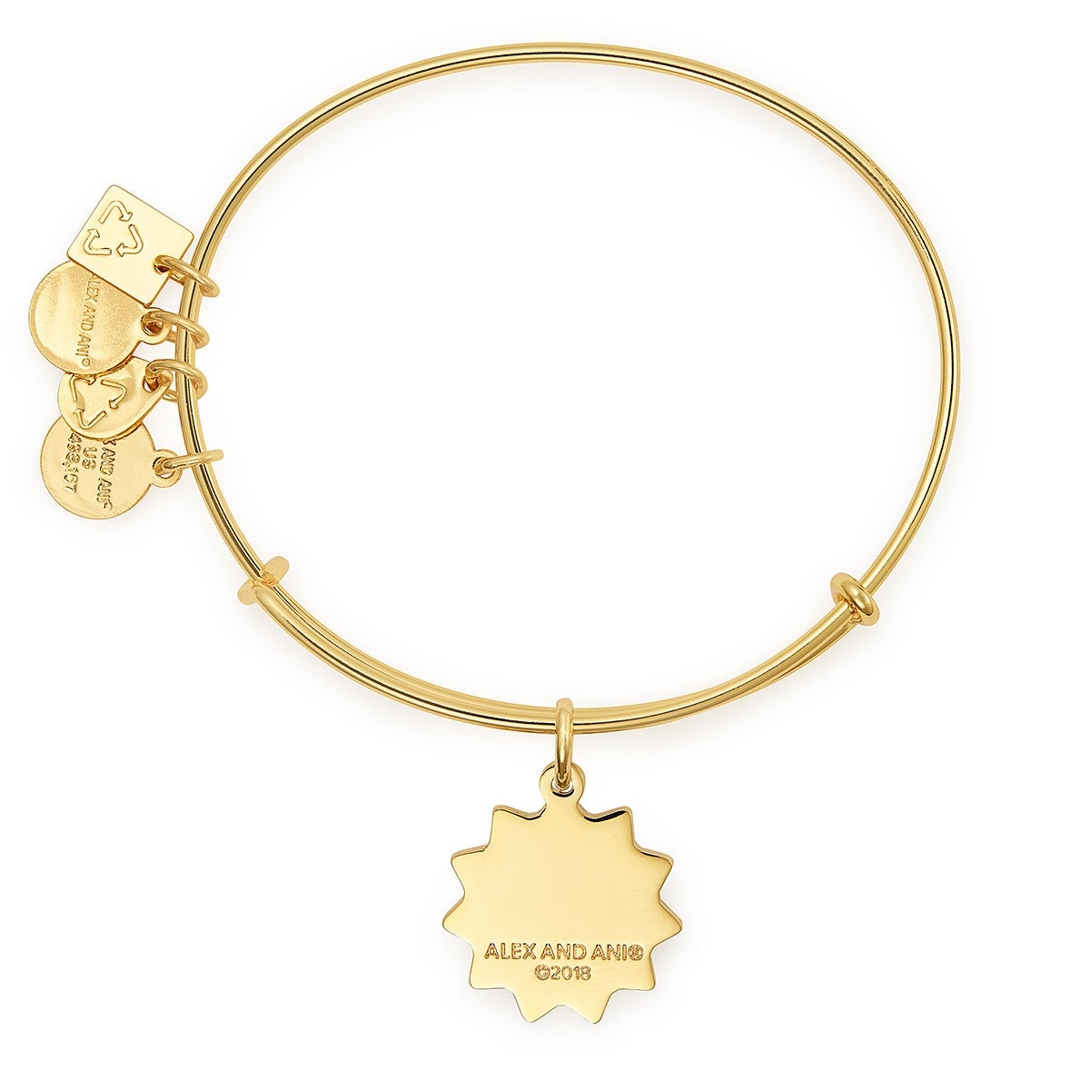 'You Are My Sunshine' Charm Bangle Bracelet