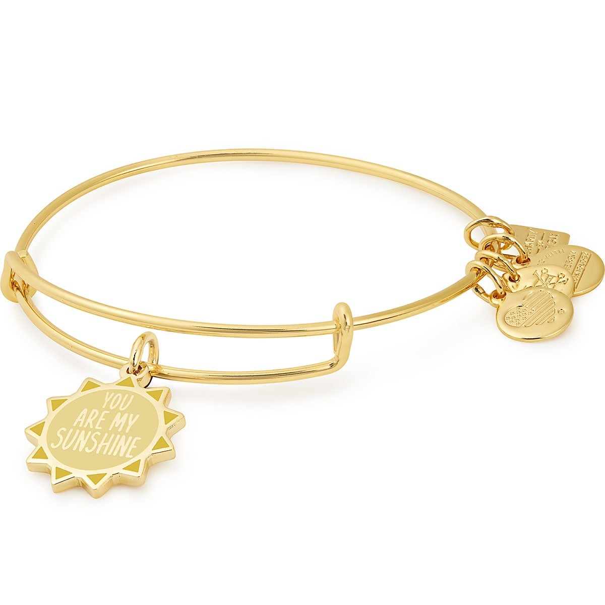 'You Are My Sunshine' Charm Bangle Bracelet