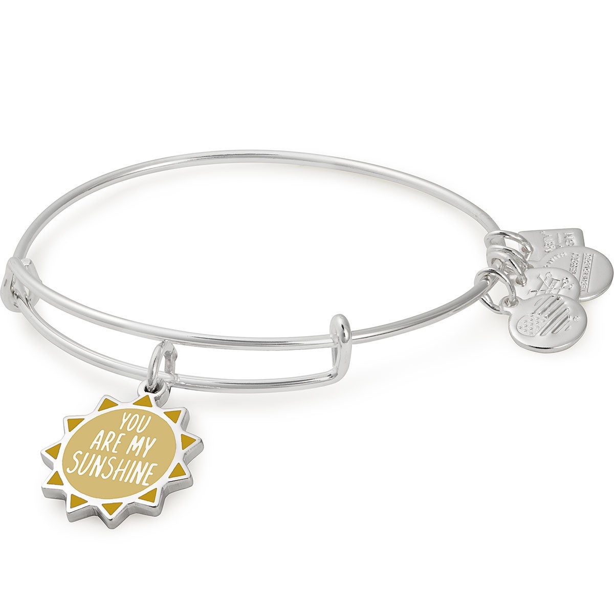 'You Are My Sunshine' Charm Bangle Bracelet
