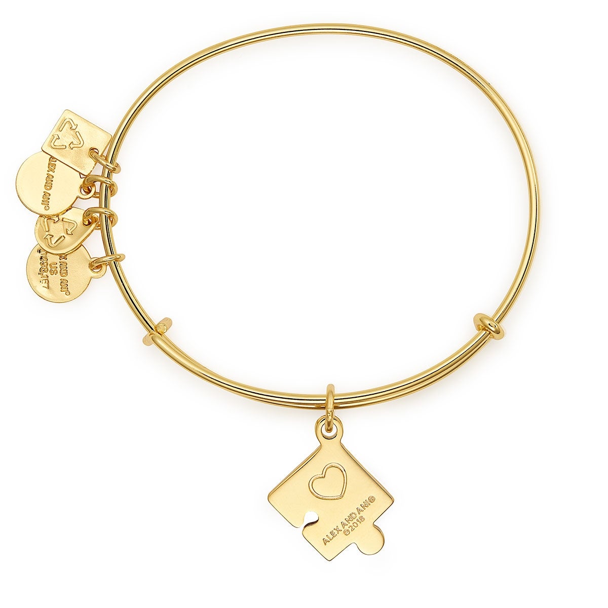 'You Complete Me' Charm Bangle