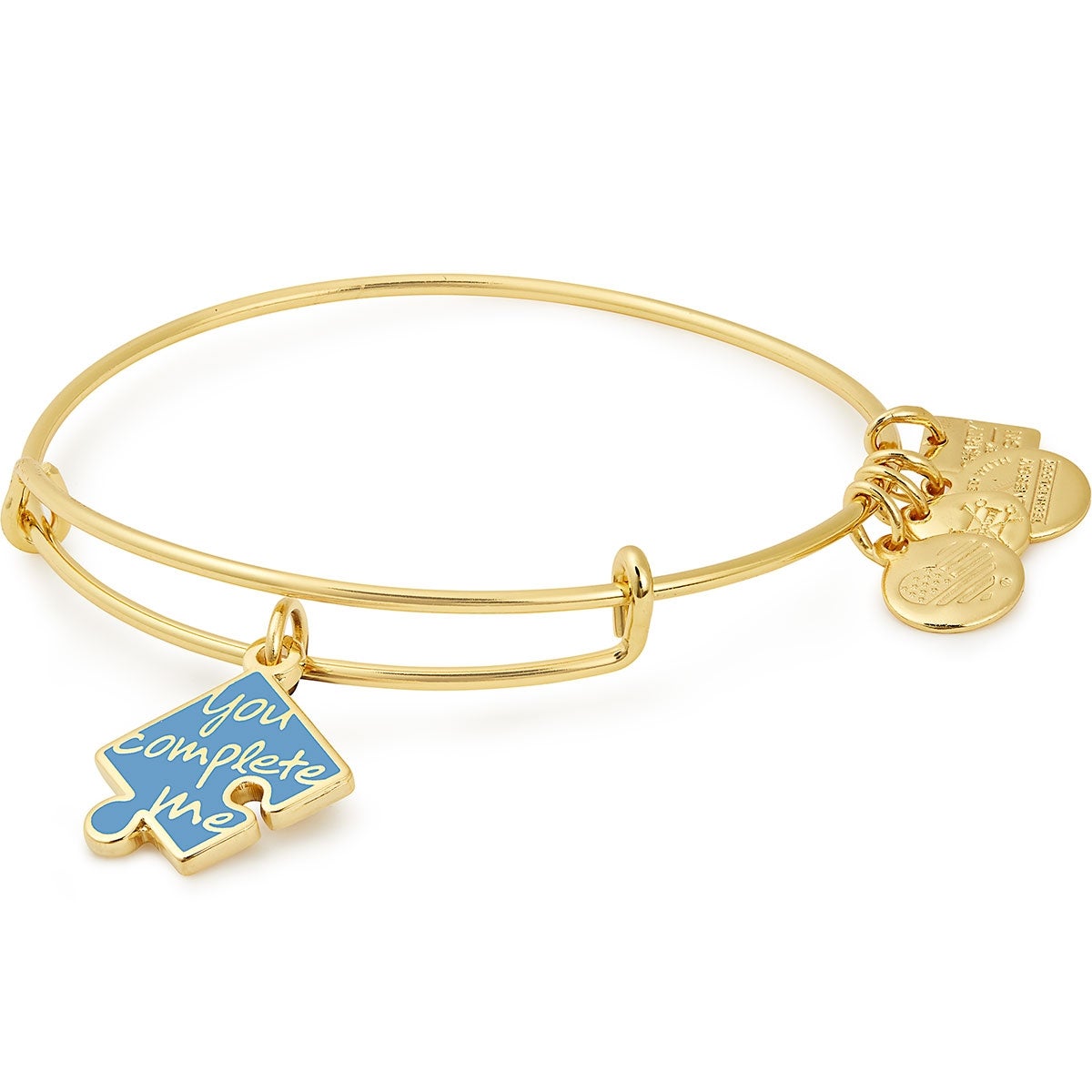 'You Complete Me' Charm Bangle