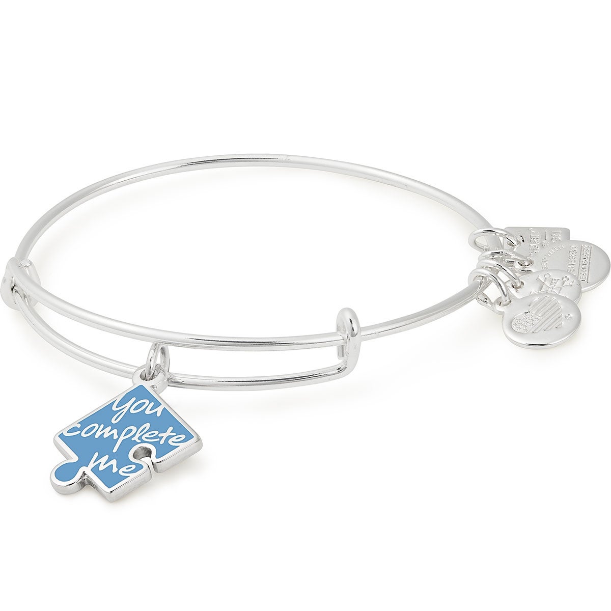 'You Complete Me' Charm Bangle
