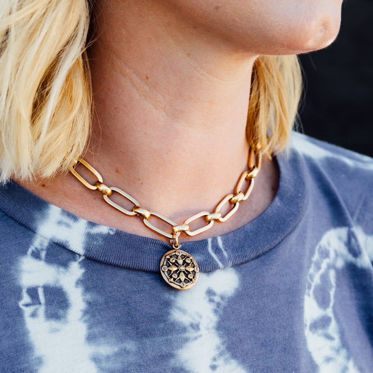 Compass Magnetic Necklace