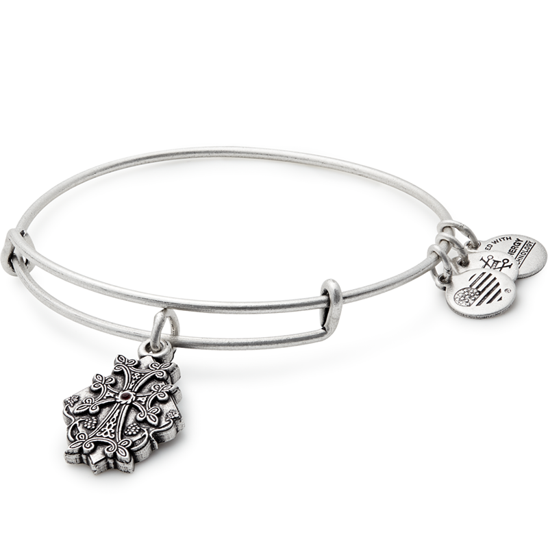 Armenian Cross Charm Bangle