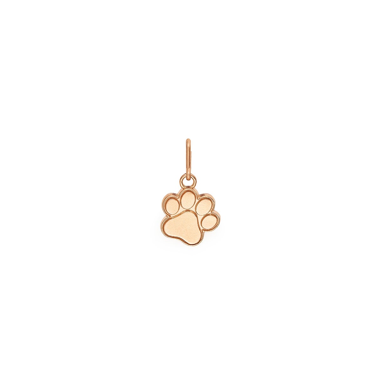 Paw Print Necklace Charm