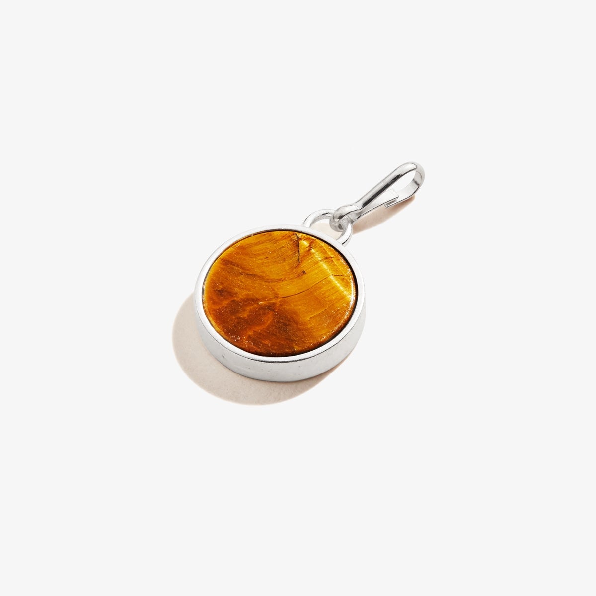 Tiger's Eye Gemstone Charm