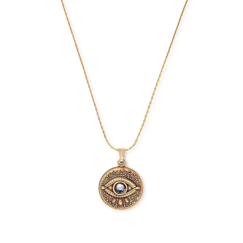 Evil Eye Necklace, Adjustable